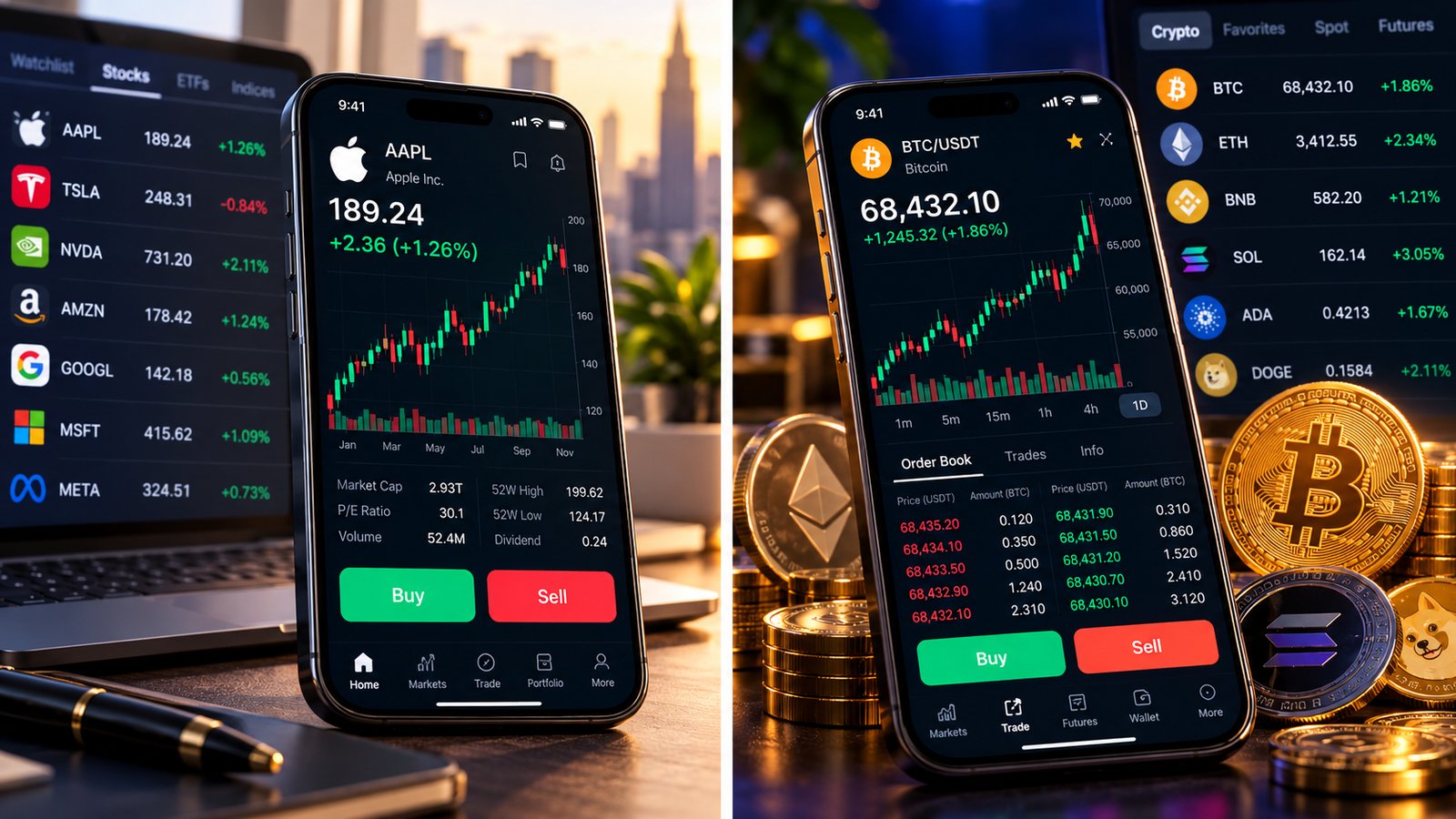 Albenzin — desktop and mobile trading terminal